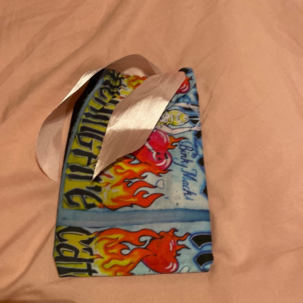 Hand sewn album cover art